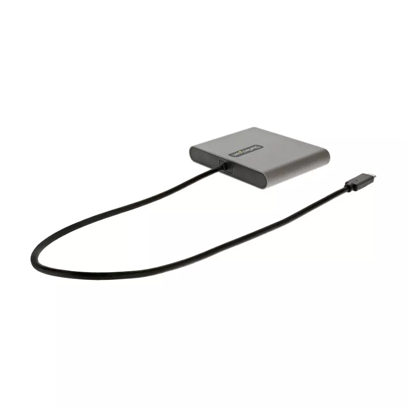 StarTech.com Adaptador USB-C a Quad HDMI, convertidor USB-C a 4x monitor HDMI para Windows (sin soporte para macOS/ChromeOS/Linux) - TAA
