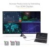 StarTech.com Adaptador USB-C a Quad HDMI, convertidor USB-C a 4x monitor HDMI para Windows (sin soporte para macOS/ChromeOS/Linux) - TAA