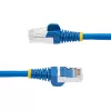 StarTech.com Cable Ethernet CAT6a de 50cm – Azul – Low Smoke Zero Halogen (LSZH) – 10GbE 500MHz 100W PoE++ RJ-45 sin enganches con alivio de tensión Cable de red S/FTP