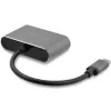 StarTech.com Adaptador USB-C a VGA y HDMI - 2 en 1 - 4K 30Hz - Gris espacial