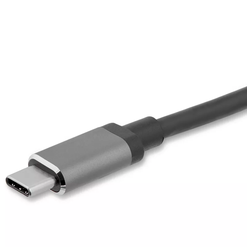 StarTech.com Adaptador USB-C a VGA y HDMI - 2 en 1 - 4K 30Hz - Gris espacial