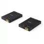 StarTech.com Kit extensor HDMI sobre CAT6 - 4K 60Hz, 3840 x 2160 píxeles, transmisor y receptor AV, 50 m, cableado, negro, HDCP