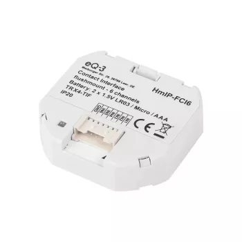 Homematic IP HmIP-FCI6 Interfaz de contacto empotrable, 6 canales, 868 MHz