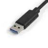 StarTech.com Convertidor USB 3.0 a fibra óptica - Adaptador USB a SFP abierto compacto - Adaptador de red USB a Gigabit - Adaptador USB 3.0 a fibra óptica, compatible con fibra multimodo (MMF)/monomodo (SMF)