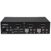 StarTech.com Switch KVM USB DisplayPort profesional de 2 puertos con audio