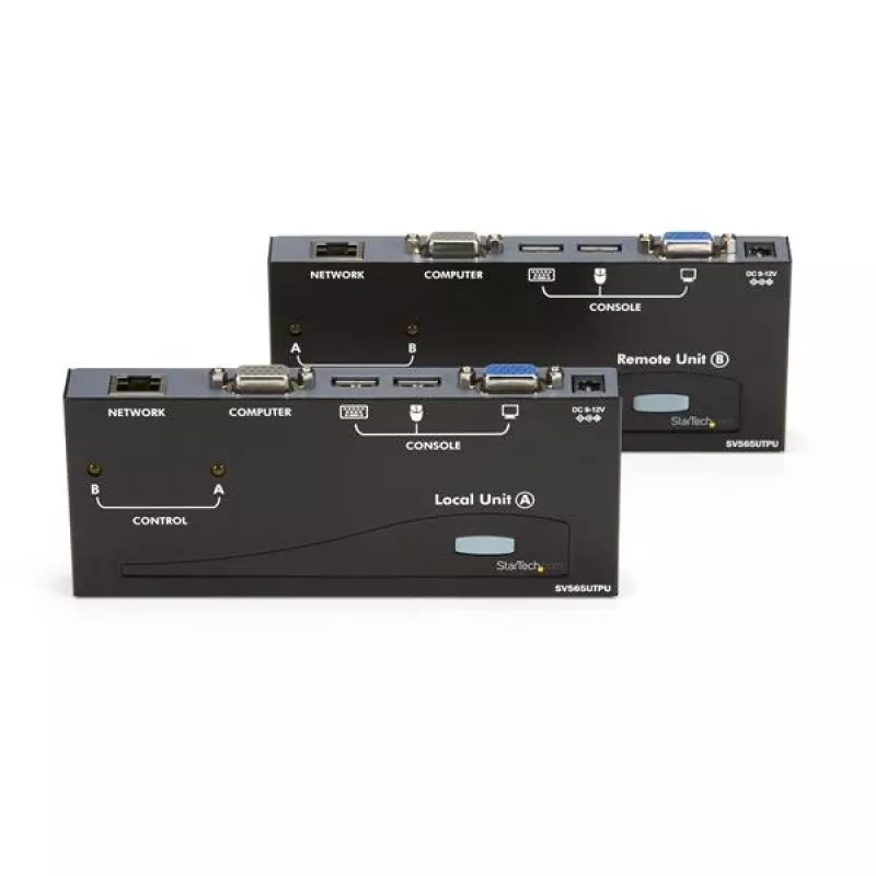 StarTech.com Extensor de consola KVM USB VGA sobre CAT5 UTP (500 ft)