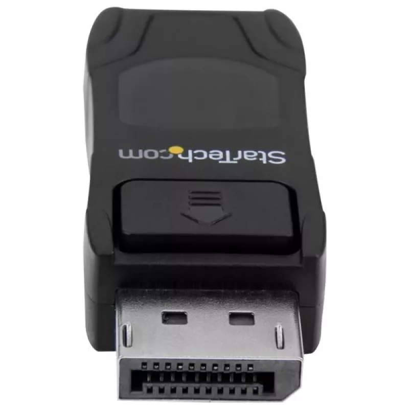 StarTech.com Adaptador DisplayPort a HDMI - 4K 30Hz Convertidor de vídeo DP 1.2 a HDMI 1.4 compacto - DP++ a monitor/TV HDMI - Cable adaptador DP a HDMI pasivo - Conector DP con bloqueo