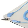 StarTech.com Alfombrilla antiestática, alfombrilla ESD para reparación de electrónica, alfombrilla antiestática de mesa/escritorio con cable de toma de tierra desmontable, ANSI/ESD S 4.1, superficie de trabajo/alfombrilla termoplástica flexible, 28x46cm (11x18