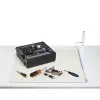 StarTech.com Alfombrilla antiestática, alfombrilla ESD para reparación de electrónica, alfombrilla antiestática de mesa/escritorio con cable de toma de tierra desmontable, ANSI/ESD S 4.1, superficie de trabajo/alfombrilla termoplástica flexible, 28x46cm (11x18