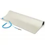 StarTech.com Alfombrilla antiestática, alfombrilla ESD para reparación de electrónica, alfombrilla antiestática de mesa/escritorio con cable de toma de tierra desmontable, ANSI/ESD S 4.1, superficie de trabajo/alfombrilla termoplástica flexible, 60 x 120 cm