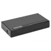 Intellinet Switch Gigabit Ethernet de 8 puertos, tamaño sobremesa, plástico, IEEE 802.3az (Energy Efficient Ethernet), negro