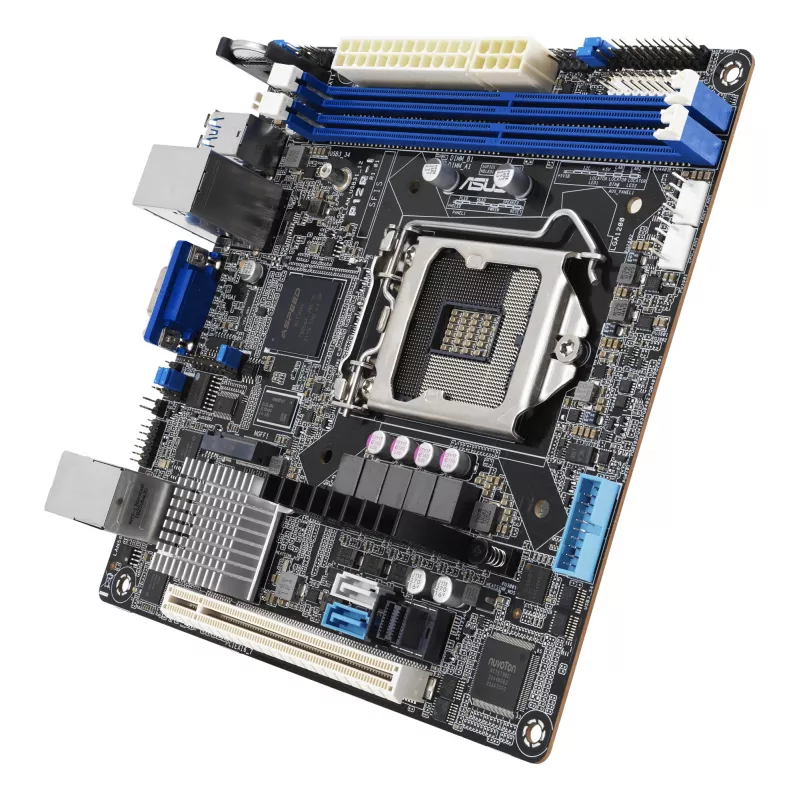 ASUS P12R-I/ASMB10 placa base para servidor, Mini-ITX, LGA 1200, Intel C252