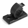 StarTech.com 100 clips autoadhesivos para gestión de cables negro – organizador de cables de red/Ethernet/escritorio/ordenador – soporte adhesivo para cables – clip autoadhesivo de nailon UL/94V-2 ignífugo