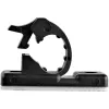 StarTech.com 100 clips autoadhesivos para gestión de cables negro – organizador de cables de red/Ethernet/escritorio/ordenador – soporte adhesivo para cables – clip autoadhesivo de nailon UL/94V-2 ignífugo