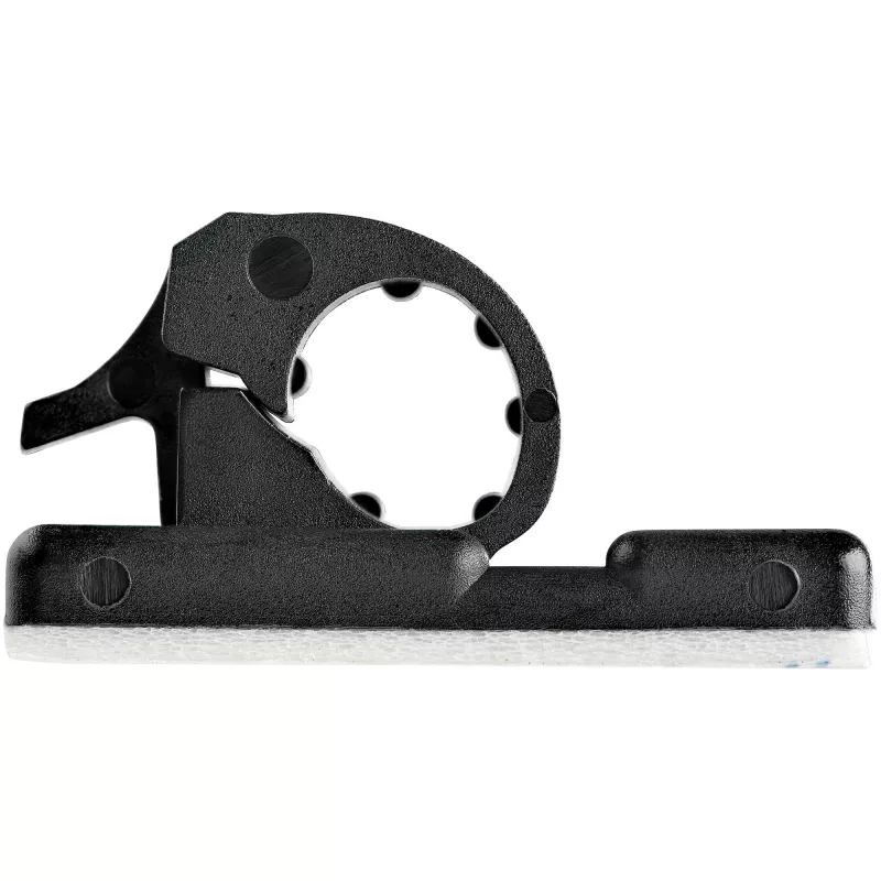 StarTech.com 100 clips autoadhesivos para gestión de cables negro – organizador de cables de red/Ethernet/escritorio/ordenador – soporte adhesivo para cables – clip autoadhesivo de nailon UL/94V-2 ignífugo