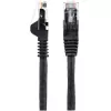 StarTech.com N6LPATCH2MBK cable de red Ethernet CAT6 de 2 m, LSZH, 10 Gigabit, 650 MHz, 100 W PoE, RJ45 UTP, sin enganches, verificado por ETL, 24AWG, negro