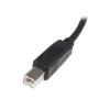 StarTech.com cable USB 2.0 A a B de 2m – M/M, 2 m, USB A, USB B, USB 2.0, conector macho/conector macho, negro