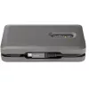 StarTech.com adaptador multipuerto USB-C – USB-C a HDMI 2.0 4K 60 Hz – hub USB de 2 puertos de 10 Gbit/s – 100 W Power Delivery Pass-Through – GbE – SD/MicroSD – mini dock USB Type-C – cable de 25 cm