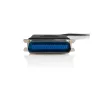 StarTech.com ICUSB1284 cable adaptador de USB a impresora paralela, 1,8 m (6 ft), Centronics / IEEE 1284, USB 2.0, macho/macho