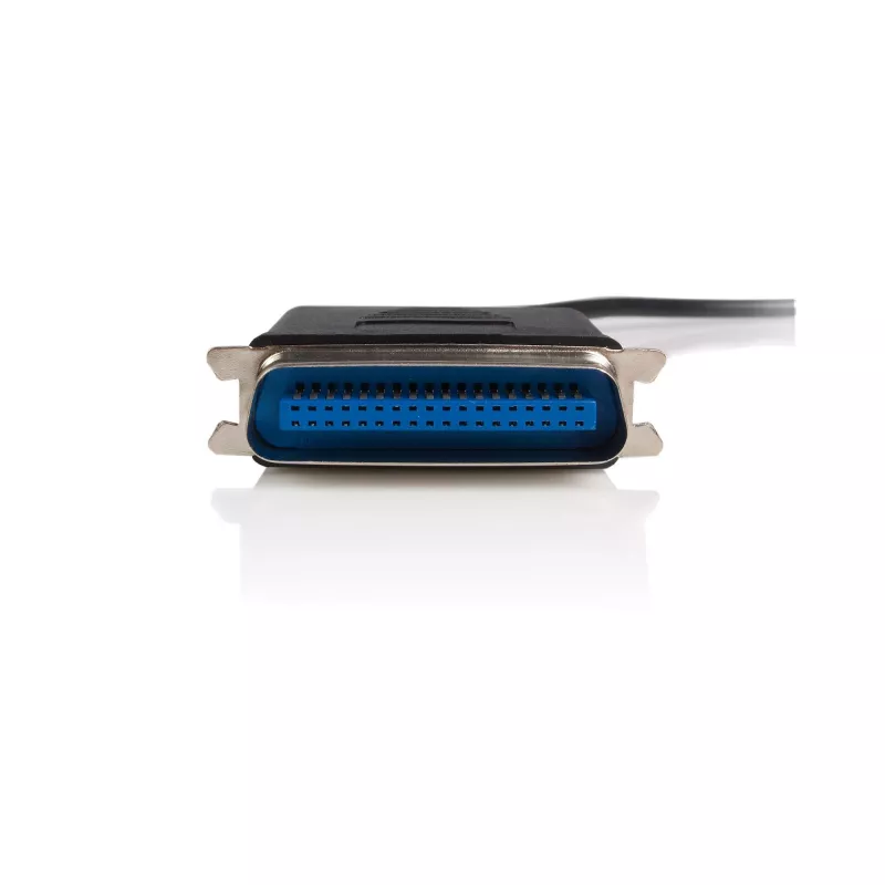 StarTech.com ICUSB1284 cable adaptador de USB a impresora paralela, 1,8 m (6 ft), Centronics / IEEE 1284, USB 2.0, macho/macho