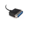 StarTech.com ICUSB1284 cable adaptador de USB a impresora paralela, 1,8 m (6 ft), Centronics / IEEE 1284, USB 2.0, macho/macho