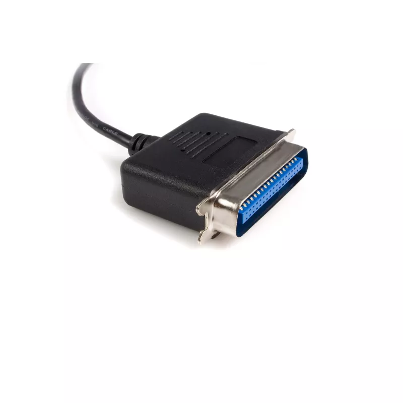 StarTech.com ICUSB1284 cable adaptador de USB a impresora paralela, 1,8 m (6 ft), Centronics / IEEE 1284, USB 2.0, macho/macho