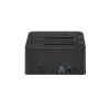 StarTech.com base de acoplamiento para discos duros Dual-Bay USB 3.0 a SATA, dock USB para discos duros, base de acoplamiento externa para SSD/HDD SATA I/II/III de 2,5/3,5 pulgadas, bahía de disco duro hot-swap, carga superior