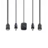 StarTech.com switch KVM de 2 puertos USB-C con cables, salida DisplayPort 4K 60Hz, KVM compacto con cables integrados de 1,2 m USB Type-C/audio, alimentado por bus - botón de control remoto/conmutación por tecla de acceso rápido