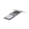 StarTech.com tarjeta de red PCIe 4 puertos 2,5 Gbit/s NBASE-T, Intel I225-V, tarjeta de red para ordenador de cuatro puertos, NIC multi-gigabit, tarjeta LAN PCI Express para servidor, interfaz Ethernet para sobremesa