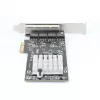 StarTech.com tarjeta de red PCIe 4 puertos 2,5 Gbit/s NBASE-T, Intel I225-V, tarjeta de red para ordenador de cuatro puertos, NIC multi-gigabit, tarjeta LAN PCI Express para servidor, interfaz Ethernet para sobremesa
