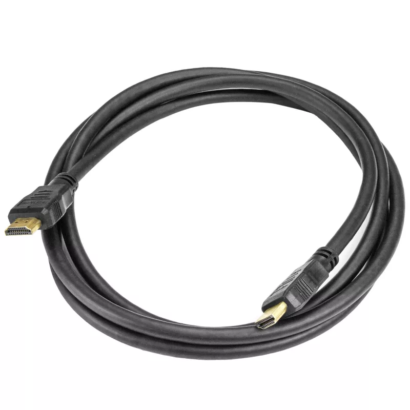 StarTech.com HDMM2M cable HDMI de alta velocidad de 2 m, Ultra HD 4K x 2K, chapado en oro, M/M, negro