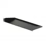 StarTech.com CABSHELF1U bandeja para rack de servidor 1U, bandeja voladiza fija para rack/armario de 19 pulgadas, 17,7 cm (7 pulgadas) de profundidad, capacidad de 15 kg (33 lb), con tuercas enjauladas y tornillos, negra