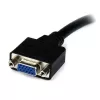StarTech.com adaptador de cable DVI a VGA de 8in – conector macho DVI-I a conector hembra VGA