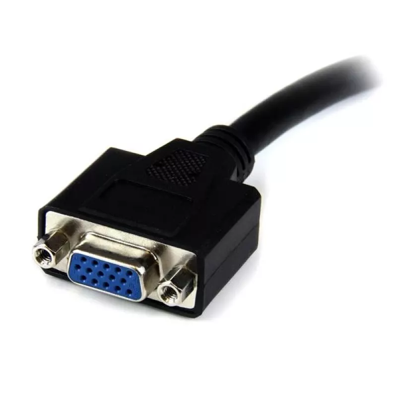 StarTech.com adaptador de cable DVI a VGA de 8in – conector macho DVI-I a conector hembra VGA