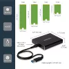 StarTech.com carcasa de unidad de doble ranura para SSD M.2 SATA - USB 3.1 (10 Gbit/s) - RAID
