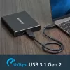 StarTech.com carcasa de unidad de doble ranura para SSD M.2 SATA - USB 3.1 (10 Gbit/s) - RAID