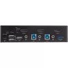 StarTech.com switch KVM HDMI de 2 puertos - monitor único 4K 60Hz Ultra HD HDR - switch KVM HDMI 2.0 para sobremesa con hub USB 3.0 de 2 puertos (5 Gbit/s) y 4x USB 2.0 HID, audio - conmutación por tecla de acceso rápido - TAA
