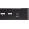 StarTech.com switch KVM HDMI de 2 puertos - monitor único 4K 60Hz Ultra HD HDR - switch KVM HDMI 2.0 para sobremesa con hub USB 3.0 de 2 puertos (5 Gbit/s) y 4x USB 2.0 HID, audio - conmutación por tecla de acceso rápido - TAA