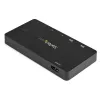 StarTech.com switch KVM USB-C de 2 puertos - HDMI 4K 60 Hz - switch KVM mini para sobremesa compacto de doble puerto UHD USB Type-C con cables USB-C - alimentado por bus - MacBook iPad Pro ThinkPad IdeaPad EliteBook