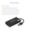 StarTech.com adaptador USB 3.0 a HDMI - 4K 30Hz Ultra HD - certificado DisplayLink - adaptador convertidor USB Type-A a HDMI para monitor - tarjeta gráfica y de vídeo externa - Mac y Windows