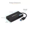 StarTech.com adaptador USB 3.0 a HDMI - 4K 30Hz Ultra HD - certificado DisplayLink - adaptador convertidor USB Type-A a HDMI para monitor - tarjeta gráfica y de vídeo externa - Mac y Windows