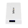 StarTech.com hub USB 3.0 SuperSpeed mini portátil de 4 puertos – blanco