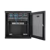 StarTech.com armario de red de montaje en pared 4 postes 12U con bandeja 1U, rack de servidor de pared abatible de 19