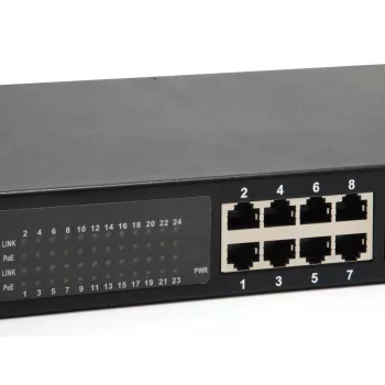 Switch no gestionado LevelOne GEP-2421W150 24 puertos Gigabit PoE