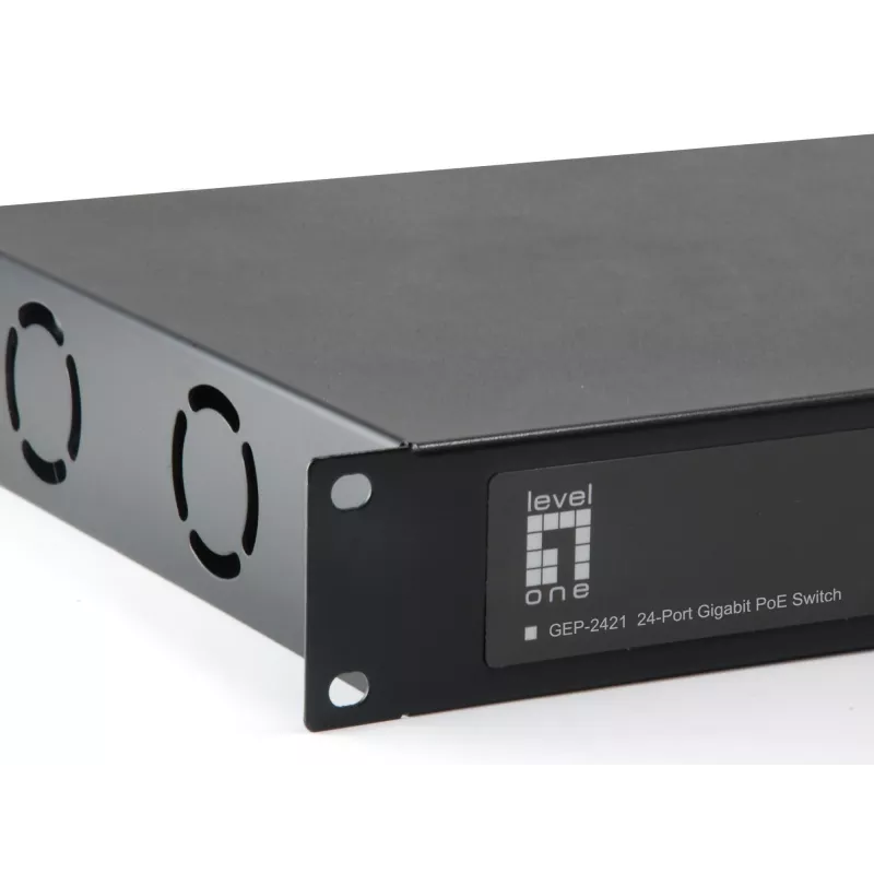Switch no gestionado LevelOne GEP-2421W150 24 puertos Gigabit PoE