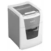 Destructora de papel LEITZ IQ Autofeed Small Office 100, corte cruzado P-4, 8 hojas, 22 cm de entrada, depósito 34 L, gris