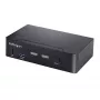 Switch KVM StarTech.com SV231DPUCA negro