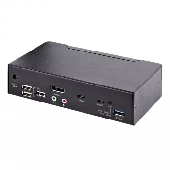 Switch KVM StarTech.com SV231DPUCA negro