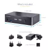 Switch KVM StarTech.com SV231DPUCA negro