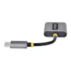 Divisor de auriculares USB-C StarTech.com, adaptador USB Type-C para dos auriculares con entrada de micrófono, adaptador USB-C a audio de 3,5 mm/adaptador USB-C para auriculares, salida de audio/aux USB-C, DAC de 24 bits